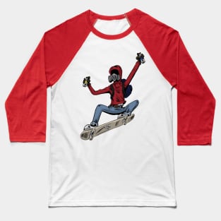 Graffiti Man Baseball T-Shirt